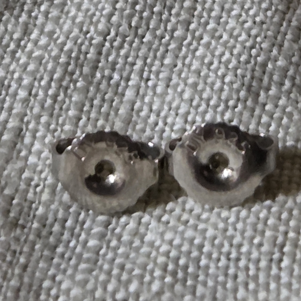 David Yurman Cable Candy Metro Hoop Earrings with Blue Sapphire, SS - Picture 11 of 14